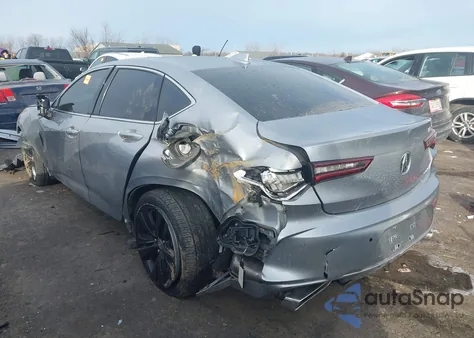 2021 Acura Tlx Technology Package из США, поврежденный, VIN 19UUB6F44MA002764